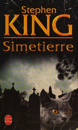 Stephen King: Simetierre (French language, 1985, Albin Michel)