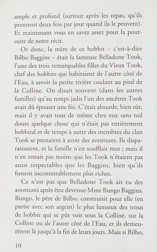 J.R.R. Tolkien: Bilbo le hobbit (French Edition) (French language, 2006, Hachette)