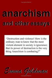 Emma Goldman: Anarchism and Other Essays (Paperback, 2005, Filiquarian Publishing, LLC)